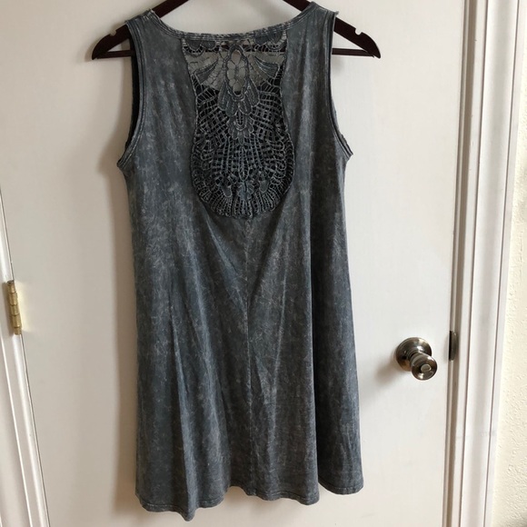 Gray summer rag dress - Picture 4 of 6